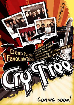 Következő koncert Cry Free - Deep Purple's Favourite Tribute